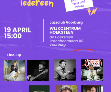 19 april Jazz’n Jam
