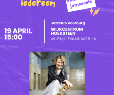 19 april Jazz’n Jam
